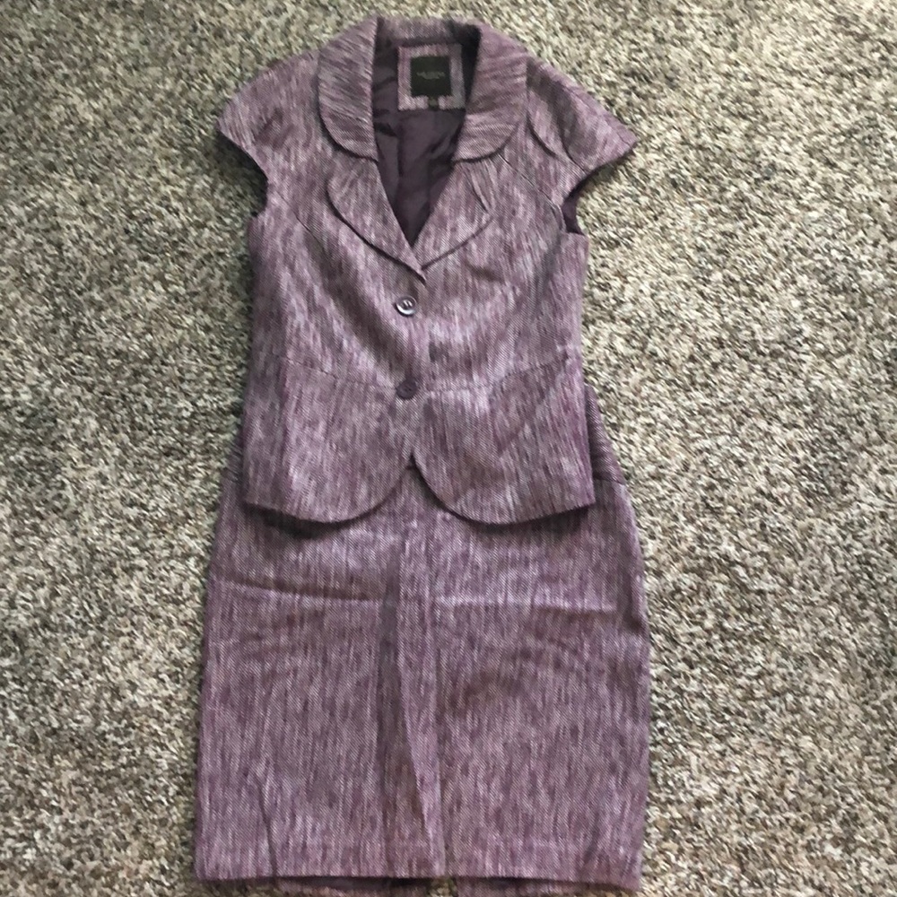 Gorgeous purple suit